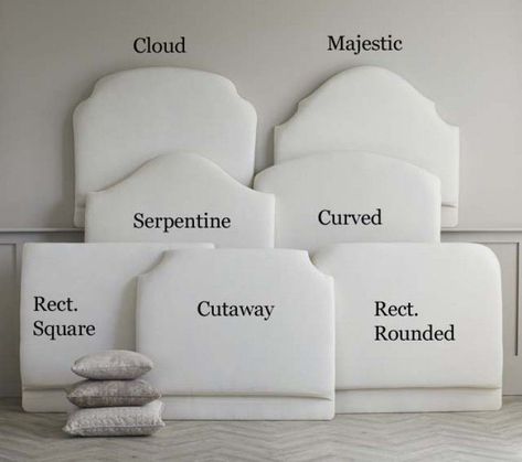 Bespoke Headboards, Headboard Inspiration, Diy Headboard Upholstered, Headboard Shapes, Height Measurement, Headboard Cover, Headboard Styles, Fabric Headboard, Diy Headboards