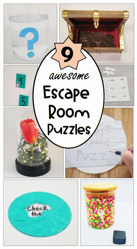 Family Escape Room Diy, Escape Box Diy, Birthday Escape Room Diy, Family Challenges Ideas, Problem Solving Activities For Kids, Escape Room Diy, Escape Room Games, Diy Escape Room, Escape Room Challenge