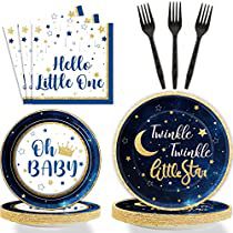 Check this out! Twinkle Twinkle Little Star Party, Baby Shower Plates, Gender Reveal Party Supplies, Girl Baby Shower Decorations, Baby Shower Party Supplies, Star Party, Star Baby Showers, Twinkle Twinkle Little Star, Paper Plates Party