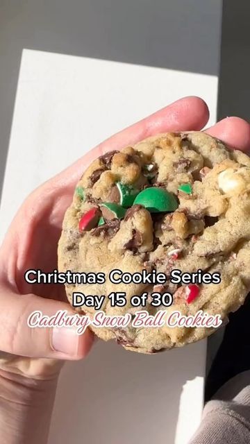 Karli | Family Food Blogger on Instagram: "Christmas cookie series day 15 of 30: Cadbury snow ball cookies. Link in bio search “Cadbury egg cookies” @cookingwithkarli #christmascookies #christmas #homemadecookies #cookies #cookie #cookiesofinstagram #cookingwithkarli" Cadbury Snowball Cookies, Snow Ball Cookies, Cadbury Egg Cookies, Cadbury Cookies, Chocolate Snowballs, Snowballs Recipe, Ball Cookies, Egg Cookies, No Egg Cookies