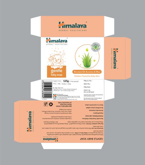 BABY SOAP BOX PACKAGING DESIGN ( Himalaya ) on Behance Soap Box Packaging, Bottle Packaging Design, Packaging Design Beauty, Soap Packaging Design, Medical Packaging, Medicine Packaging, Packaging Template Design, Packaging Label Design, Packaging Template