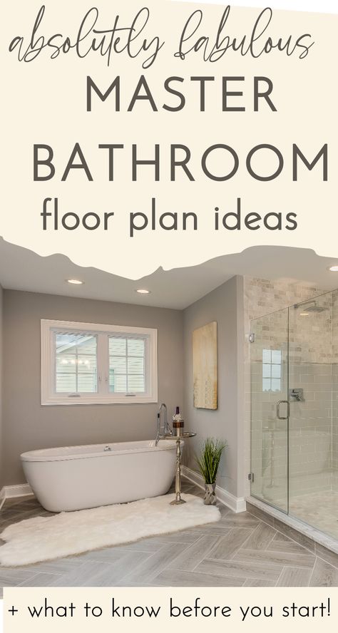 Bathroom Inspo Master Bath, 8x12 Master Bath, Master Bath Remodel Separate Vanities, Master Bath With Tub And Shower Bathroom Layout, Primary Bathroom With Laundry, Master Bath With Closet Floorplan, Bathroom Remodel With Closet, Bathroom Configuration Layout, Rectangle Bathroom Layout Floor Plans