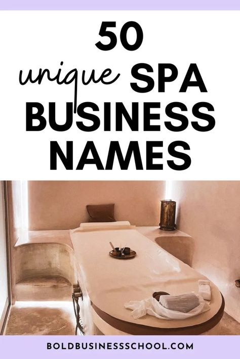 With so many unique spa business names out there, how do you choose the right one? Here are some tips as well as business name ideas: Aesthetician Business Names, Beachy Business Names, Spa Words, Med Spa Name Ideas, Esthetic Business Names, Med Spa Names, Beauty Bar Names, Wellness Business Name Ideas, Spa Names Unique