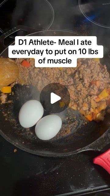 Dan Petcash on Instagram: "Lots of new followers in the last few months so I’m bringing this meal back- fav meal of all time. Clean, high protein bulking meal to help you gain lean muscle and put on mass. 

#proteinrecipes #bulkingseason" Ground Beef Recipes Bulking, Meal Prep Weight Gain, Protein Bulking, Lean Bulk Meal Plan, Clean Bulk Meal Plan, Bulking Meal Prep, Bulking Meal Plan, Bulking Meals, Food To Gain Muscle