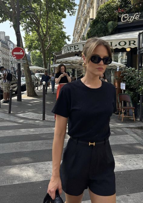 Style Parisienne, Casual Day Outfits, Elegante Casual, Looks Black, Mode Inspo, Looks Chic, 가을 패션, Basic Outfits, Looks Style