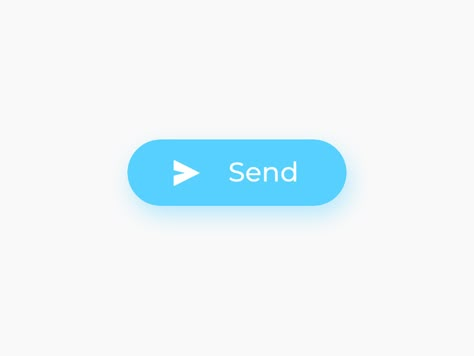 Send Button #dribbble #ui #animation #interaction #concept Button Animation Ui, Ui Design Animation, Button Interaction, Button Ui Design, Micro Interaction, Button Animation, Video Icon, Ui Buttons, App Design Layout