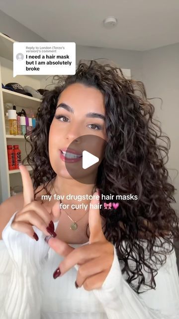 keisha tahirih on Instagram: "my fav drugstore her masks for curly hair under $10💗🫣💋🎀 #curlyhair #curls #curlyhairroutine #hair#wavyhair #wavyhairroutine #hairtutorial #curlyhairtutorial #vancouver #hairroutine #viral #hairmask #hairhack #sheamoisture #garnierfructis" Hair Mask Curly Hair, Hair Masks For Curly Hair, Masks For Curly Hair, Hair Mask For Curly Hair, Mask For Curly Hair, Curly Hair Mask, Best Hair Mask, Garnier Fructis, Curly Hair Tutorial