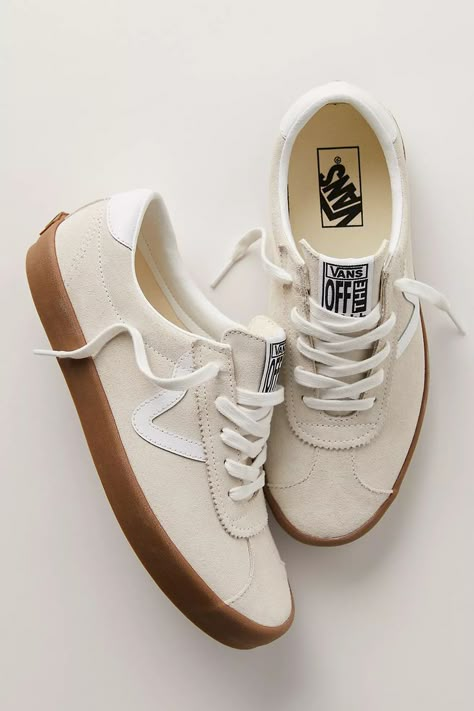 Vans Sport Low Suede Sneakers Everyday Casual Shoes Women, New Trend Shoes Women, Fall Church Shoes, Van Sneakers Outfit Woman, Womens Shoes That Go With Everything, Staple Sneakers For Women, Womens Stylish Sneakers, Women Everyday Shoes, Women’s Casual Shoe