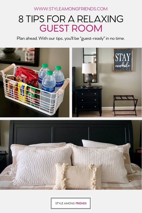 Guest Room Essentials, Summer Workout Outfits, Big Basket, Amazon Decor, Hosting Guests, Room Smells, Room Planning, Five Star Hotel, Guest Bed