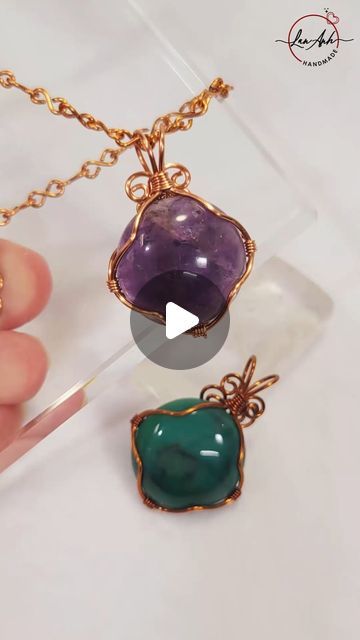 Wire Wrapped Cabochon Tutorial, Cabochon Tutorial, Wirewrap Jewelry, Lapidary Jewelry, Wire Wrap Cabochon, Wire Wrap Jewelry Designs, Wire Wrapped Jewelry Diy, Simple Pendant, Wire Jewelry Tutorial