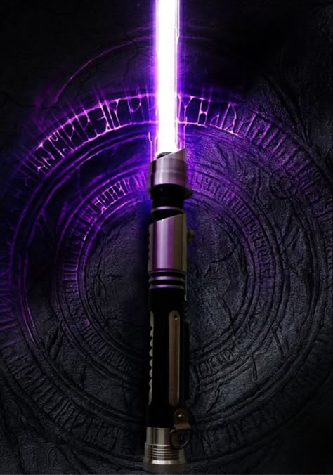 Purple Jedi Aesthetic, Magenta Lightsaber, Purple Star Wars Aesthetic, Purple Lightsaber Aesthetic, Purple Lightsaber Jedi, Indigo Lightsaber, Star Wars Purple Lightsaber, Lightsaber Aesthetic, Lightsaber Art