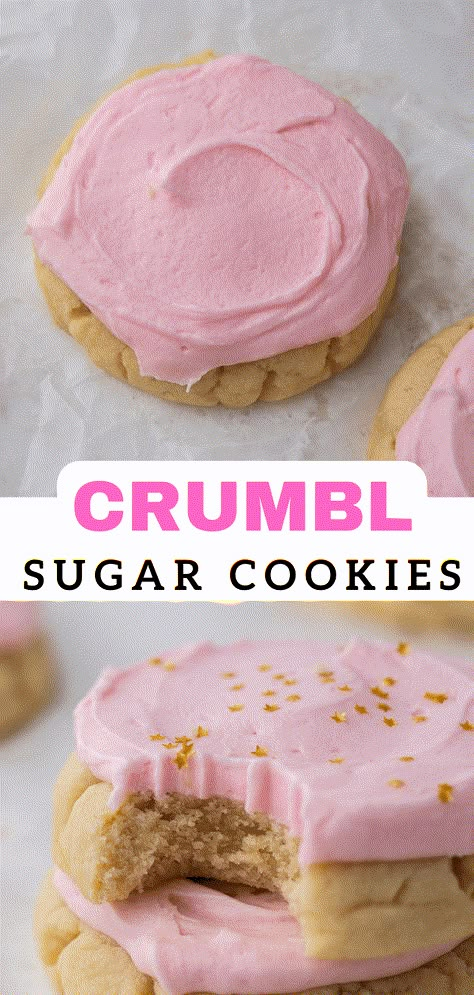 Crumbl Sugar Cookies, Crumble Cookie Recipe, Oreo Dessert, Easy Baking Recipes Desserts, Tasty Baking, Sweet Snacks Recipes, Baked Dessert Recipes, Fun Baking Recipes, Copycat Recipe