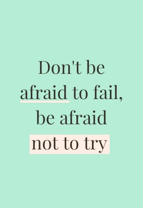 Dont Afraid Quotes, Don't Be Afraid Quotes, What If I Fail Quote, Fail Quotes Motivation, Dont Be Afraid Quotes, Nervous Quotes, Motivation Widget, Afraid Quotes, Meaningful Questions