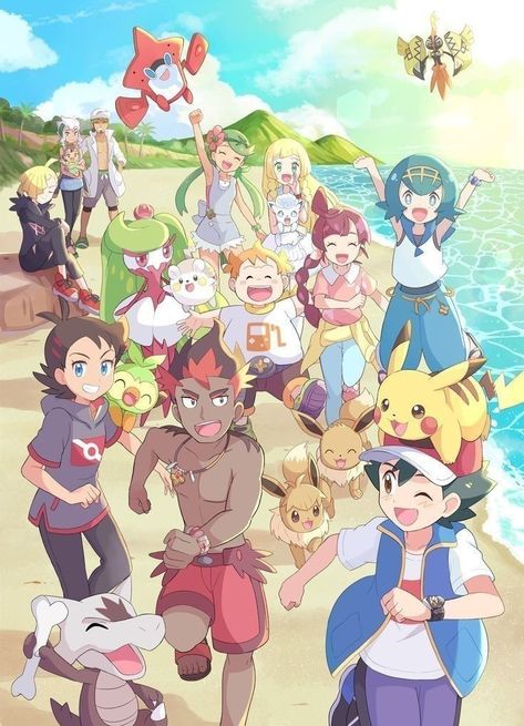 Kiawe Pokemon, Latios Pokemon, Satoshi Pokemon, Pokemon Kalos, Pokemon Sun And Moon, Green Pokemon, Pokemon Adventures Manga, Cool Pokemon Wallpapers, Pokemon Alola