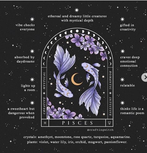 Pisces Personality Traits, Aquarius Personality Traits, Witchy Mama, Aquarius Personality, Pisces Personality, Aquarius Aesthetic, Pisces Fish, Metaphysical Store, Aquarius Season