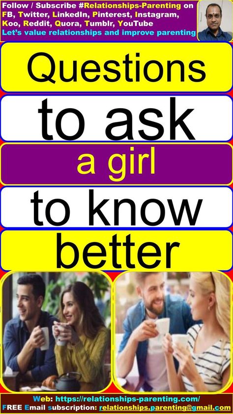 List of questions to ask a girl to know her better | Questions to ask your girlfriend to spark conversation - Let's know this! Deep Questions To Ask, Questions To Ask Your Boyfriend, List Of Questions, Deep Questions, Free Email, Fun Questions To Ask, Trivia Questions, What If Questions, Questions To Ask