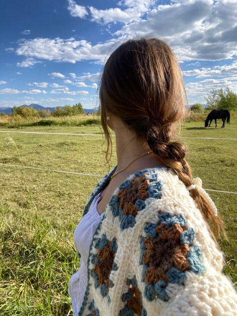 crochet cowgirl Crochet Cowgirl, Granny Square Crochet Cardigan, Square Crochet, Crochet Cardigan, Granny Square, Sewing, Square, Crochet