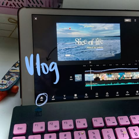 Editing a new #vlog for my channel. Stay tuned for the latest . #Vlog_Aesthetic_Vision_Board #Vlogging_Content_Ideas #Vlogging_Aesthetic_Background #Youtube_Channel_Editing Vlogging Aesthetic Background, Ipad Editing Aesthetic, Vlog Editing Aesthetic, Youtube Vlog Aesthetic, Vlog Ideas Aesthetic, Youtube Inspo Aesthetic, Youtuber Aesthetic Life, Youtube Editing Aesthetic, Aesthetic Vlog Ideas