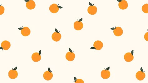 Fruit Drawing Wallpaper, Soft Desktop Wallpaper Aesthetic, Fruit Wallpaper Laptop, Fruit Desktop Wallpaper, Orange Pc Wallpaper, Orange Macbook Wallpaper, Desktop Background Hd 1080p, Orange Wallpaper Laptop, Orange Laptop Wallpaper