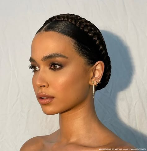 Cute Hairstyle Ideas, Festive Hair, Braided Crown Hairstyles, Prom Hair Updo, Low Bun Hairstyles, Sleek Updo, Prom Hairstyles For Long Hair, Cute Hairstyle, Crown Braid