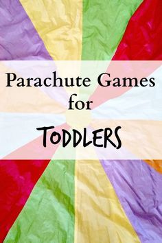 Parachute Activities, Parachute Games For Kids, Preschool Gym, Parachute Games, Preschool Gymnastics, Large Group Games, Group Games For Kids, Preschool Music, Gross Motor Activities