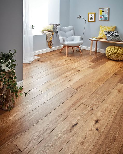 Rustic Wood Floors, Wood Floor Design, Living Room Wood Floor, Oak Wood Floors, Wooden Floors, Engineered Wood Floors, Living Room Flooring, Hard Wood, Room Remodeling