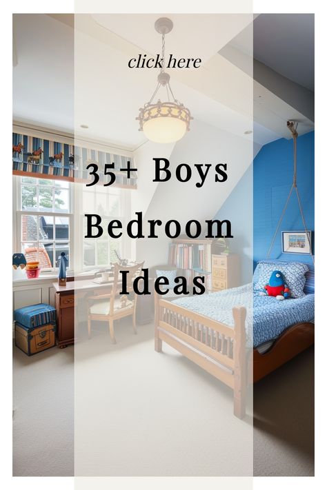 Discover a variety of inspiring ideas for boys' bedrooms, from modern design concepts to creative decor suggestions. Whether you're looking for innovative paint and color ideas or strategies for maximizing small spaces, these boy bedroom designs will help create a stylish and functional room for your child. Explore the latest trends in boys' bedroom decor and get ready to transform the space into a personalized haven that reflects their unique personality. Boys Room Design Small Bedrooms, Boys Bedroom Ideas Small Space, Boys Bedroom Decor Ideas For Kids, Boys Blue Bedroom Ideas, Boys Bedroom Paint Colors, Teen Boy Bedroom Paint, Modern Boy Bedroom, Small Boys Bedroom Ideas, Boys Bedroom Paint Color