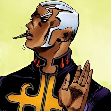 Father Pucci, Jjba Silly, Pucci Jojo, Jjba Aesthetic, Enrico Pucci, Jojo Icons, I M Sick, Jojo Parts, Weather Report