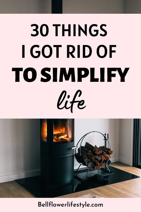 How to simplify life and get rid of stuff : 30 things to get rid of immediately Living Simple Life, Arm Challenge, Simple Living Lifestyle, Living Simple, Burnout Recovery, Simplify Life, How To Simplify, Slow Lifestyle, A Simple Life