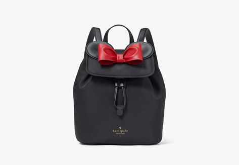 Disney X Kate Spade New York Minnie 3 D Flap Backpack Disney Nail Art, Kate Spade Disney, Disney Nail, Magic Home, Disney Recipes, Kate Spade Outlet, Flap Backpack, Satchel Backpack, Disney Classics