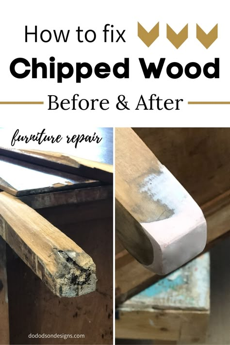 Repair Wood Furniture, Restore Wood Furniture, Diy Furniture Repair, Restore Wood, Wood Repair, Furniture Fix, Furniture Flipping, Simple Products, Diy Furniture Renovation