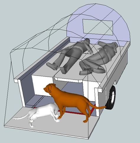 Micro Camper Trailers, Truck Bed Trailer, Diy Travel Trailer, Diy Teardrop Trailer, Pop Up Tent Trailer, Homemade Camper, Trailer Conversion, Bicycle Camping, Diy Camper Trailer