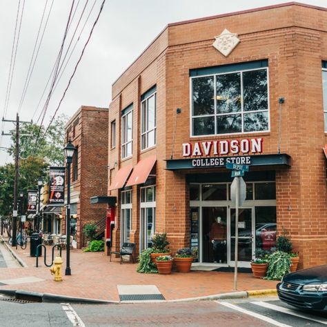 Davidson North Carolina, Davidson Nc, Davidson College, Fall In Line, Son Of David, Village Inn, Lake Norman, James Beard, College Town