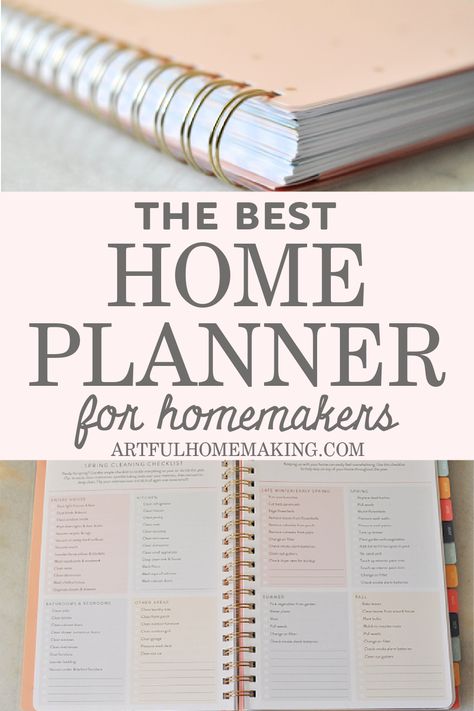 Daily Printable Planner, Best Family Planner, Home Organization Planner, How To Get Organized With A Planner, Home Management Planner, Home Planner Printables Free, Passionate Penny Pincher Planner, Homemaking Checklist, Home Planner Ideas