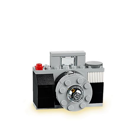 Lego Camera, Lego Plans, Lego Ornaments, Lego Designs, Instructions Lego, Lego Challenge, Lego Building Instructions, Micro Lego, Free Lego