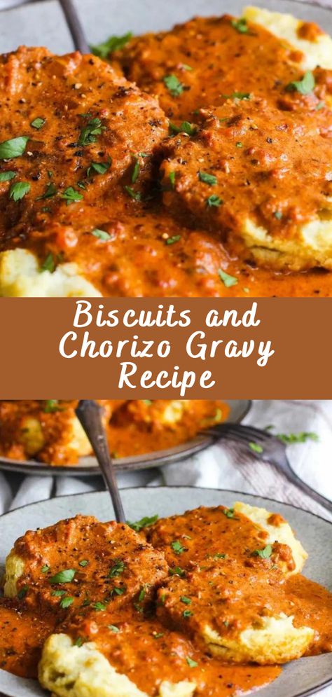 powder 1 tablespoon granulated sugar 1 teaspoon salt 6 tablespoons unsalted butter, cold and cubed 3/4 cup whole milk For Beef Chorizo Recipes, Chorizo Recipes Breakfast, Chorizo Gravy, Chorizo Recipes Dinner, Homemade Chorizo, Beef Chorizo, Southern United States, Chorizo Recipes, Fluffy Biscuits