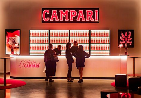 Get a Free Campari Soda at Galleria Campari During the 23rd Biennale of Sydney Bar Activation, Bar Pop Up, Super Matcha, Car Expo, Campari Soda, Red Drink, Campari And Soda, Marketing Activations, Red Drinks