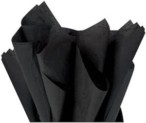 Flexicore Packaging | Gift Wrap Tissue Paper | Size: 15x20 | Acid Free (Black, 100 Sheets) Heart Clothing, Black Tissue Paper, Festival Diy, Dark Heart, Black Luxury, Party Festival, Gift Wrapping Paper, Uk Wedding, Crafts Supplies