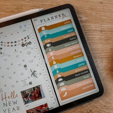 "The Top Features to Look for in a Digital Planner" mealplannerД±nsert #digitaljournaling Digital Planner Inspiration, Goodnotes Template Free Study, Free Digital Journal Goodnotes, Planners Aesthetic, Goodnotes Tips, Canva Learning, Wellness Tools, Exam Planner, Financial Budget Planner