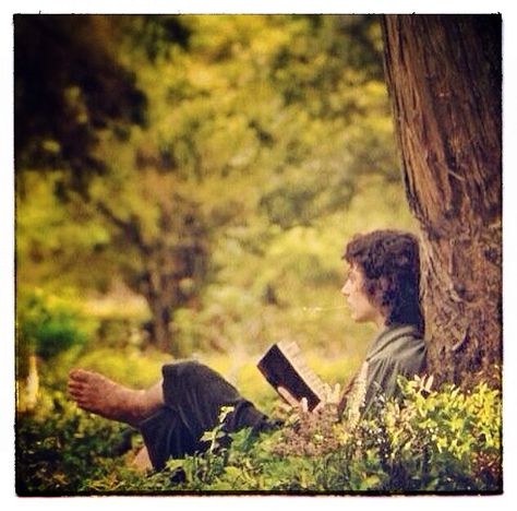 My perfect place.   Frodo sitting under the tree waiting for Gandalf. From Fellowship of the Ring (Lord of the Rings) Lotr Aesthetic, John Howe, Concerning Hobbits, Baba Jaga, Beau Film, The Fellowship Of The Ring, Transition Goals, Frodo Baggins, Into The West