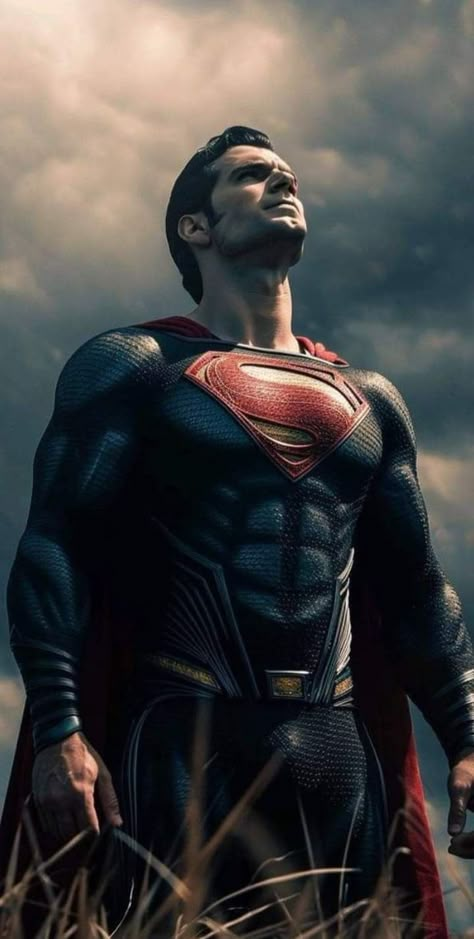 Henry Superman, Superman The Movie, Superman Henry Cavill, Steel Superman, Supernatural Movies, Superman Artwork, Superman Wallpaper, Comic Superhero, Supergirl Superman