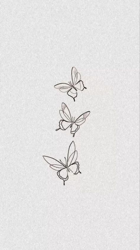 Butterfly Wallpaper 🦋🦋 | Tatuajes vintage, Tatuajes simplistas, Tatuajes petite Cute Flower Tattoo Ideas, Discreet Butterfly Tattoo, Easy Butterfly Design, Small Risk Tattoo, Tattoo Of Butterflies, Non Basic Butterfly Tattoo, Timeline Butterfly Tattoo, Butterfly Sleeves Tattoo, Butterflies Turned To Dust Tattoo