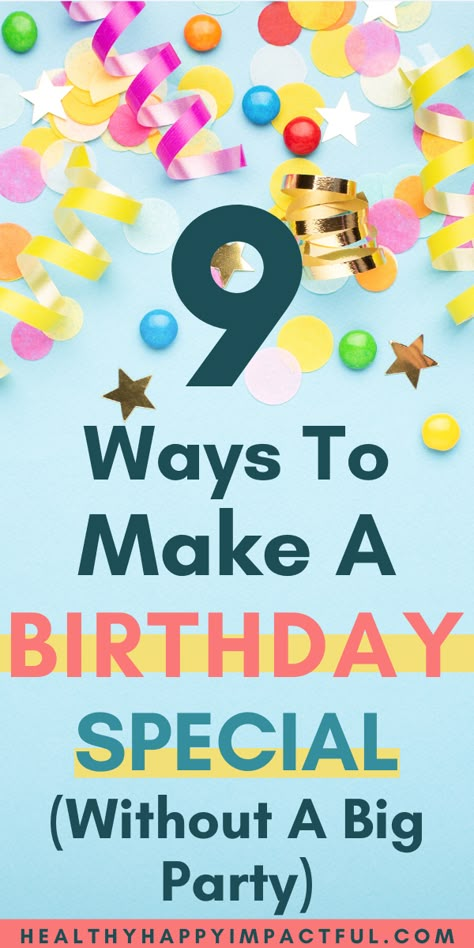 Ideas For Surprise Birthday Party, Easy Cute Birthday Decorations, Birthday With Family Ideas, No Cost Birthday Ideas, Best Birthday Ideas, Simple Birthday Party Ideas For Kids, Fun Birthday Ideas For Kids, Cute Small Birthday Party Ideas, Activities For Kids At Birthday Party