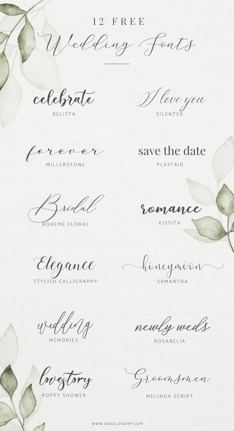 Save The Date Fonts, Police Font, Font Love, Wedding Invitation Fonts, Business Fonts, Idee Cricut, طابع بريدي, Best Script Fonts, Invitation Fonts