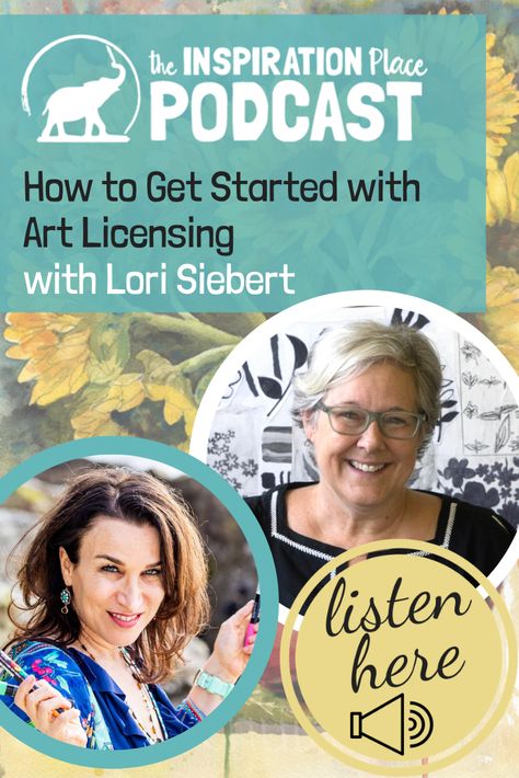 If you’ve ever wondered how to create art commercially, Lori Siebert joins us to discuss the different types of commercial art, how to go about it correctly, and how to be successful at it! We also talk about the changing world and how it affects our art. You don’t want to miss this episode! | art licensing | licensing artwork | licensing art | how to license artwork | what is art licensing | art licensing for letterers | how to license your own artwork | business and art Starting Art Business, Lori Siebert Art, How To Start An Art Business, Starting An Art Business, How To Become A Full Time Artist, How To Start Art Journal, Dreams And Visions, What Is An Artist, University Of Cincinnati