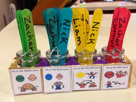 A visual of how to structure a  Zones of Regulation check in with an entire class. Mood Meter Classroom, Regulation Activities, Restorative Practices, Preschool Boards, Zones Of Regulation, Behaviour Strategies, Social Skills Groups, School Zone, Behaviour Management