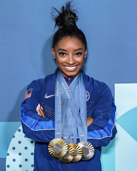 Simone Biles | more than my wildest dreams 🥹 | Instagram Simone Biles Instagram, Gymnastics World, Olympic Village, Comedy Skits, Crazy Fans, Olympic Gymnastics, Olympic Medals, Camping Birthday, Simone Biles