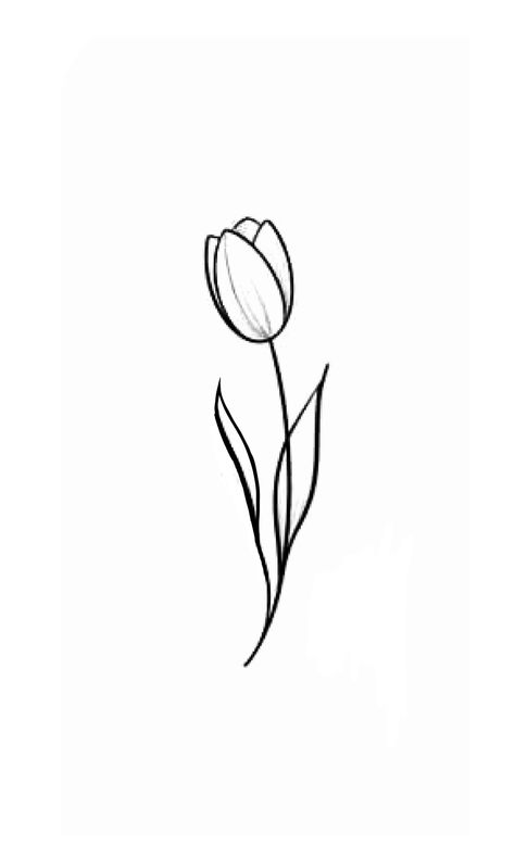 Tulip Tattoo On Ankle, Tulip Tattoo Hand, Bunch Of Tulips Tattoo, Three Tulips Tattoo, Mini Tulip Tattoo, Fine Line Tulip Bouquet Tattoo, Dutch Tulip Tattoo, Tulip Finger Tattoo, Simple Tulip Drawing