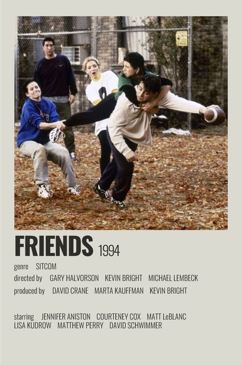 Minimalistic Polaroid Poster, Friends Sitcom, Film Polaroid, Most Paused Movie Scenes, David Schwimmer, Friends Poster, Friends Tv Series, Polaroid Poster, Friends Moments