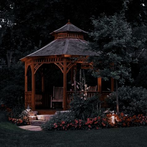 Gazebo Aesthetic Night, House Of Night Aesthetic, Gazebo Aesthetic, The Menendez Brothers, House Of Night, The Night Is Young, Lauren Asher, Devils Night, Penelope Douglas